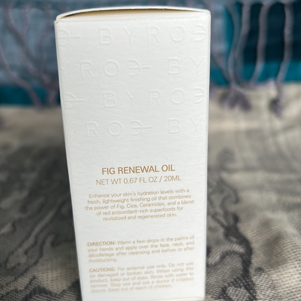 🫦 $72 RETAIL BNIB BYROE FIG RENEWAL OIL - Picture 5 of 8